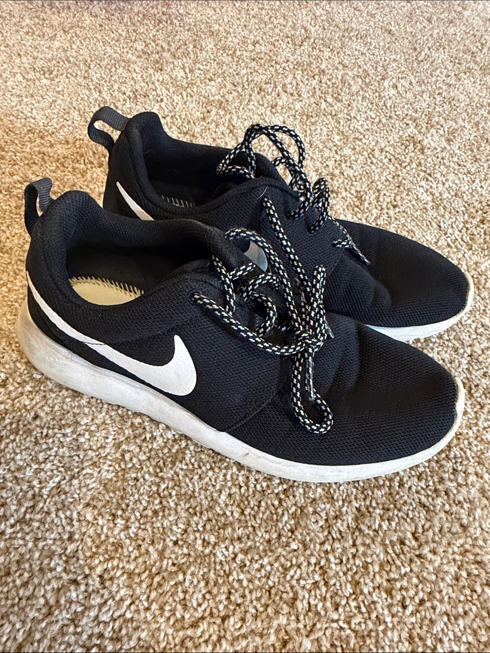 Nike Black and White Athletic Sneakers